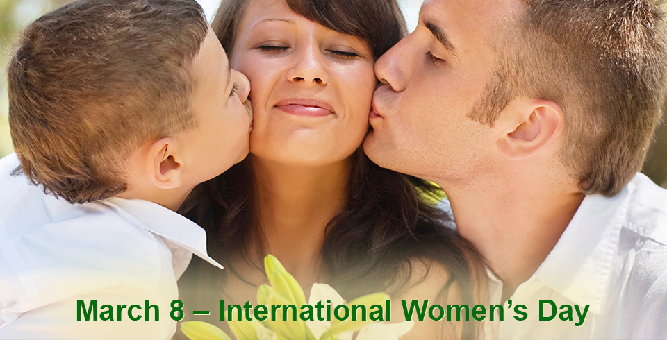 March 8 – International Women’s Day