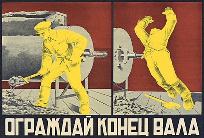Soviet Posters. Part 2: Soviet Work Safety Posters 