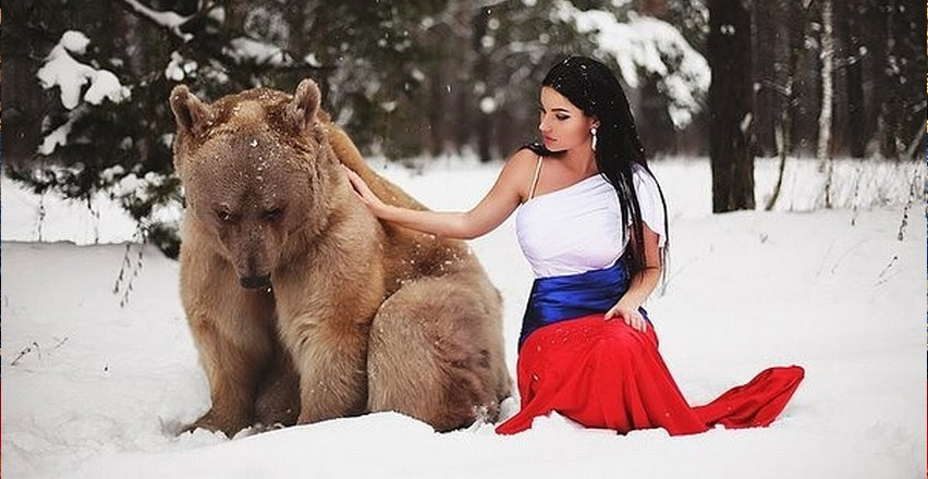 Do you have a picture with a bear?