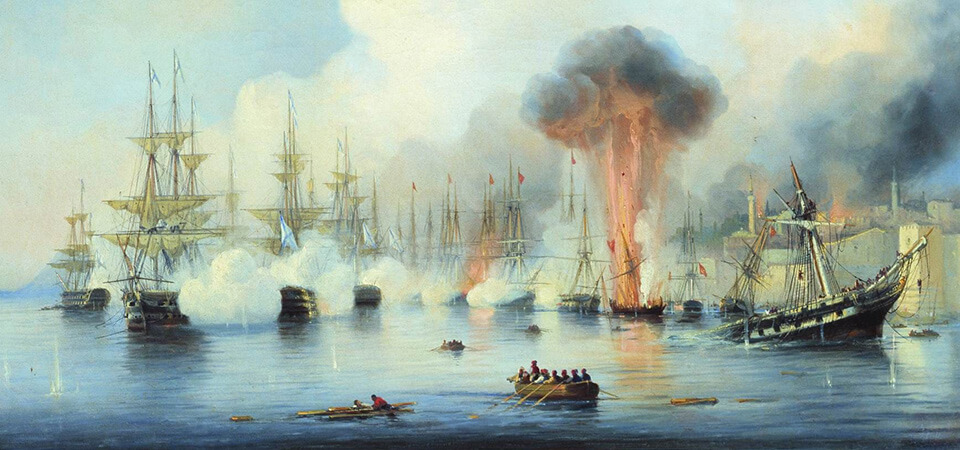 The Battle of Sinop - 1853